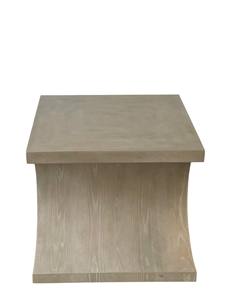 Mesa Auxiliar para Sala de Estar, Madera de Fresno, Chapa de Madera, Multifuncional, Color Marrón Claro, 24*24*21, Madera Sólida, Mueble Antiguo de Estilo Comercial - Product Image 5