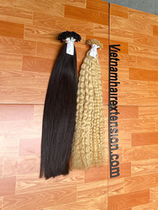 Extensiones de Cabello Humano Remy Virgen Pre-Adheridas con Punta en U, Cabello de Vietnam, 8-40 Pulgadas, Venta al Por Mayor - Product Image 5