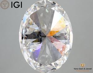 Diamante CVD Ideal de 5.00 CT Cultivado en Laboratorio, Corte Ovalado, Color E, Claridad VVS2, Certificado IGI, para Anillo y Colgante de Uso Diario - Product Image 4