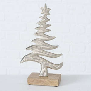 Accent Argent Arbre De Noël Figurine Décoratif Sculpture De Noël Et Pièce D'exposition Vente Chaude Vaisselle Affichage Arbre Accent Objet - Product Image 4