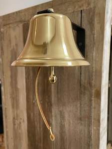 Sonnette de porte en laiton de qualité supérieure avec un design traditionnel, sonnette murale pour porte d'entrée et décoration de jardin - Product Image 2