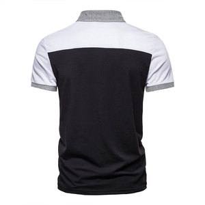 Men's 100% Cotton Business Polo Shirt Custom Fabric Printed for Summer Plus Size Casual Style-Polo Shirt Made in BS - Product Image 5