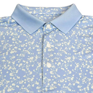 Camiseta de golf transpirable para hombre de alta calidad con logotipo personalizado, camiseta polo de algodón y poliéster de corte ajustado para hombre - Product Image 6