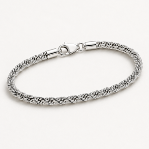 Pulsera de Cadena de Oro de 14k con Diamantes Corte Princesa y Cierre de Langosta, Acabado Pulido para Pedidos Personalizados al por Mayor - Product Image 2