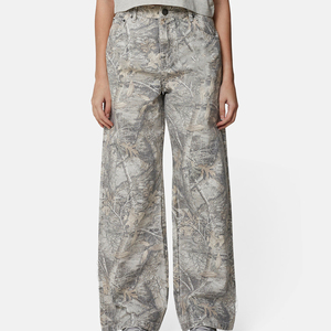 Pantalon de jogging décontracté pour femme, taille haute, coupe ample, à carreaux, taille élastique, respirant et à séchage rapide pour l'hiver - Product Image 1