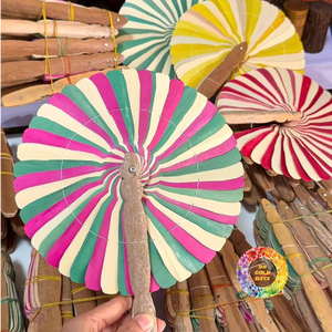 Éventail en bambou fait main de qualité supérieure, traditionnel vietnamien, écologique, cadeau de mariage, décoration de fête, souvenir, en gros - Product Image 5