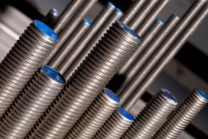 Barre filetée métrique M8 en acier électrogalvanisé, entièrement filetée, pour la construction et le support MÉP - Product Image 3