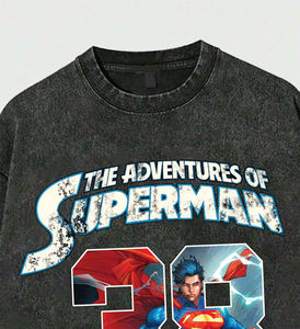 Camisetas de Hombre con Logotipo Personalizado, Impresión Gráfica DTG, Lavado Ácido, Talla Grande, Moda Casual, Estilo Urbano, Camisetas de Manga Corta de Algodón - Product Image 3