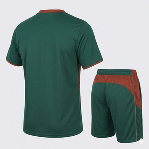Camiseta de Fútbol con Cuello en V Estampada para Hombre |   Equipación de Fútbol de Secado Rápido 100% Poliéster |   Uniforme de Equipo Personalizado OEM - Product Image 4