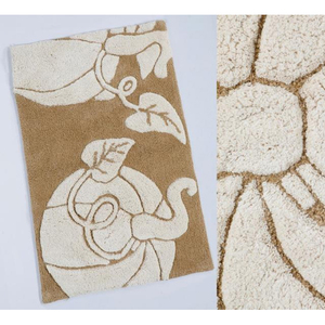 Tapis de salle de bain au design original 'Get Naked', tapis de douche amusant, tapis de bain shaggy à poils longs 'Naked' - Product Image 5