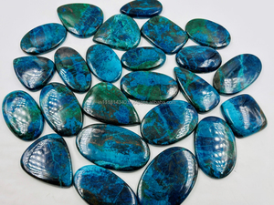 AAA 100% Natural Shattukite Gemstone Cabochon Stone Healing Crystal Shattuckite para la fabricación de joyas Piedras preciosas sueltas - Product Image 4