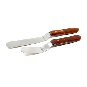 Spatule de Chef Professionnelle à Fentes Altomme Instruments en Acier Inoxydable à Long Manche Antiadhésive Lavage à la Main Uniquement - Product Image 5
