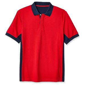 Polo épais T-shirt brodé en coton doux polos pour hommes col en tissu impression personnalisée t-shirts polo personnalisés en gros - Product Image 1