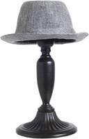 Support de rangement et de présentation pour chapeaux et perruques, en métal, style vintage, en forme de dôme, amovible, pour la maison, les boutiques et les coiffeuses