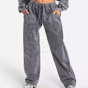 Casual Wear Acid Wash Tracksuit <b>Light</b> Weight Women Acid Wash Tracksuit Best Selling Customized Color Women Acid Wash Tracksuit - Product Image 4