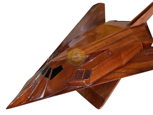Modèle d'avion durable en bois massif 40-44cm, hélicoptère civil, idéal comme souvenir, fabriqué en usine au Vietnam - Product Image 5