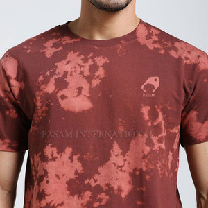 Conjunto de Pantalones Cortos Tie Dye para Hombre, Color Sólido, Ropa de Moda, Corte Ajustado - Product Image 5