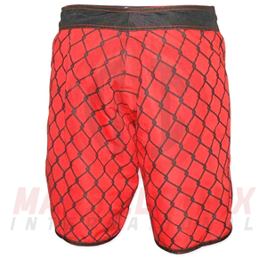 Diseña tus propios shorts de MMA con logo para hombre, producto unisex más vendido, hecho de poliéster, corte regular, shorts para artes marciales mixtas. - Product Image 3