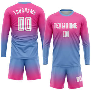 เสื้อฟุตบอลผู้ชายสั่งทำพร้อมโลโก้แบบขายส่ง พิมพ์ลายดิจิทัล ผ้าฝ้าย 100% ระบายอากาศได้ดี แขนสั้น ชุดสำหรับใส่ฤดูร้อนและฤดูหนาว - Product Image 1