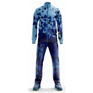 Customized Sublimation Men's Winter Casual Solid <b>Track</b> <b>Suit</b> Custom Color Zipper Breathable Plus Size Lightweight 100% Cotton - Product Image 1