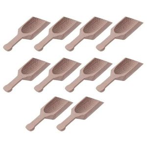 Cuillère doseuse en bois écologique faite à la main avec une capacité de 10 ml/20 ml/30 ml et une longue poignée pour le café, le sel de bain et les aliments secs - Product Image 5