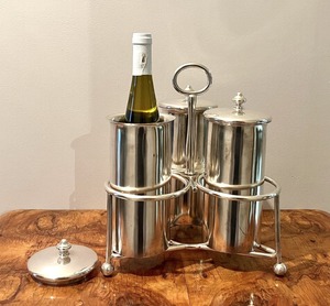 Soporte de Metal Premium para Botellas de Vino, Decorativo, para una Sola Botella, para Mostrador - Product Image 6