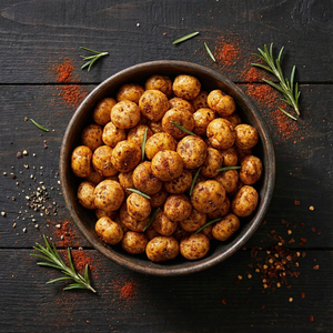 Makhana Ahumado para Barbacoa (Fox Nuts) |   Semillas de Loto Tostadas para Aperitivo |   Proveedor de Semillas de Nenúfares Aromatizadas al por Mayor - Product Image 4