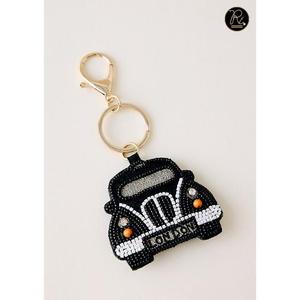 Llavero de fresa hecho a mano con cuentas, bonito llavero bordado con cuentas de frutas, adorno estético para bolso, accesorio de regalo - Product Image 3