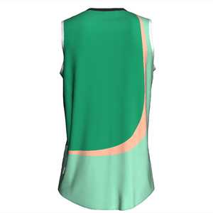 Maillot de basket-ball professionnel pour hommes, logo brodé personnalisé, séchage rapide, uniforme de sport sans manches avec service OEM - Product Image 2