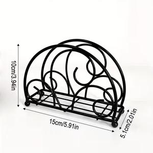 Porte-serviettes en métal de qualité alimentaire, décoration de table, support à serviettes de haute qualité, fournitures pour restaurants et événements - Product Image 4