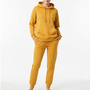 Survêtement tendance pour femme, hiver, uni, pour entraînements, jogging et tenue décontractée, coton respirant, séchage rapide, prix bas. - Product Image 5