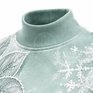 Sudadera de Cuello Alto para Mujer, Diseño Moderno, Ajuste Cómodo, Estilo Casual Urbano, Calidad de Exportación - Product Image 4
