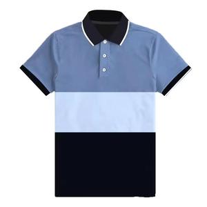 Camisetas Polo Casuales para Hombre 2025, Nuevo Diseño en Venta, Logotipo Personalizado, Color Sólido, Transpirables, a Precio Económico - Product Image 1