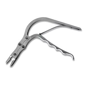 Pince à os Beyer manuelle en acier inoxydable, design incurvé orthopédique, robuste, à ressort unique, par Dentavex - Product Image 1