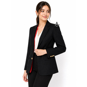 Regalia Masónica Herencia, Chaqueta Blazer Bordada con Letras Griegas para Mujer, Personalizada al por Mayor para la Hermandad Delta Sigma - Product Image 1