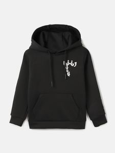 Sweat à capuche pour garçons, vêtements d'hiver, 100% coton, haute qualité, respirant, vêtements décontractés d'hiver pour garçons, logo personnalisé - Product Image 5