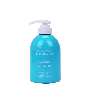 新款韩版保湿美发产品定制自有品牌有机头发生长促发洗发露来自于鲟鱼