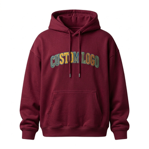 Sweat-shirt à capuche en tricot personnalisé de qualité supérieure, pour homme, coupe ample, en molleton de coton, avec poche avant, séchage rapide, idéal pour l'hiver - Product Image 4
