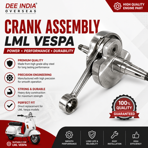 Ensemble de manivelle LML, vilebrequin de moteur de moto, vilebrequin de haute qualité, pièce de rechange durable pour moteur - Product Image 3