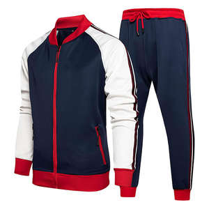 Ensemble de survêtement lavande pour homme : sweat à capuche et pantalon de jogging – Tenue décontractée deux pièces pour la gym, le jogging et le streetwear - Product Image 1