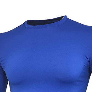 Traje de Baño de Neopreno Transpirable de Manga Corta para Hombre con Logotipo Personalizado, Protección UV y Antibacteriana, Secado Rápido - Product Image 4