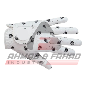 Vente flash - Gants de golf unisexes en cuir véritable Cabretta de qualité supérieure, logo personnalisé, haute qualité, imperméables, antidérapants, pour la main gauche ou droite, sport - Product Image 5