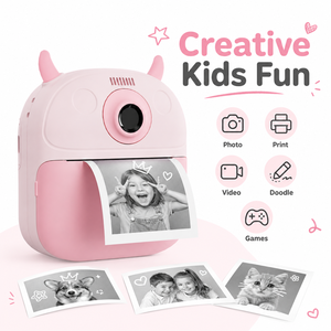 <span class=keywords><strong>Appareil</strong></span> <span class=keywords><strong>photo</strong></span> instantané pour enfants OEM ODM avec imprimante thermique pour cadeau de Noël ou d'anniversaire, vente en gros - Product Image 5