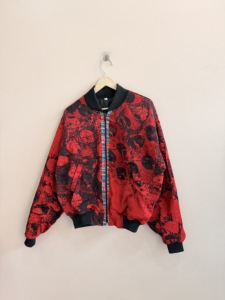 Wholesale Silk Bomber <b>Jacket</b> Oversize Street Wear Baggy <b>Jacket</b> Gift <b>For</b> Her - Product Image 3
