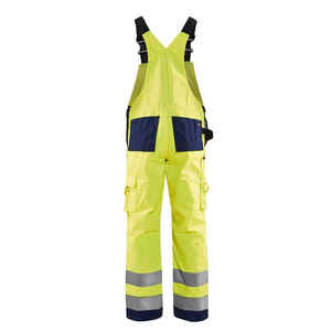 Salopette de sécurité haute visibilité réfléchissante, imperméable, respirante, en tissu Ripstop, avec bretelles contrastantes, pour le travail, unisexe - Product Image 6