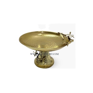 แท่นเสิร์ฟเค้กและช็อคโกแลตรูปทรงกลมแบบตีขึ้นรูปขนาดใหญ่ของตกแต่งโต๊ะแท่นเสิร์ฟเค้ก - Product Image 1