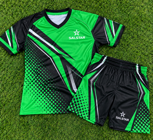 Conjunto de Uniforme Deportivo Sublimado para Hombre, Cuello en V, Manga Corta, Transpirable, Uniforme de Rugby Verde y Negro, Personalizado con Logotipo de Marca y Patrocinador del Equipo - Product Image 6