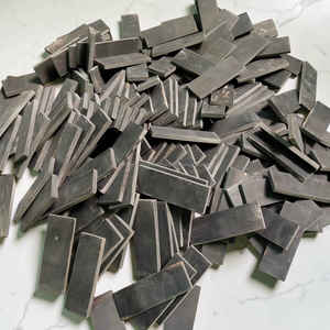 Plaquettes de couteau en corne de buffle noire faites à la main, matériau naturel durable pour la fabrication de couteaux à prix avantageux - Product Image 3