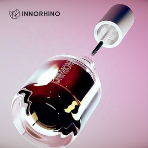 Tùy chỉnh thủy tinh rỗng sơn móng tay chai thân thiện với môi với bàn chải & cap 5ml - 15ml OEM/ODM có sẵn - Product Image 1