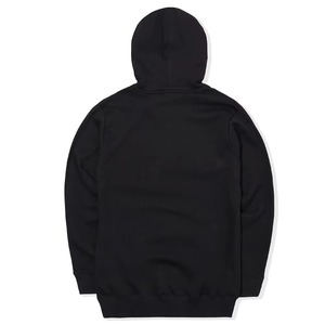 Custom <b>Men</b> <b>Pullover</b> Hoodie Red Black Varsity Stripe Sleeve Fleece Oversized Streetwear Cotton Unisex Hoodies Sweatshirt OEM - Product Image 4